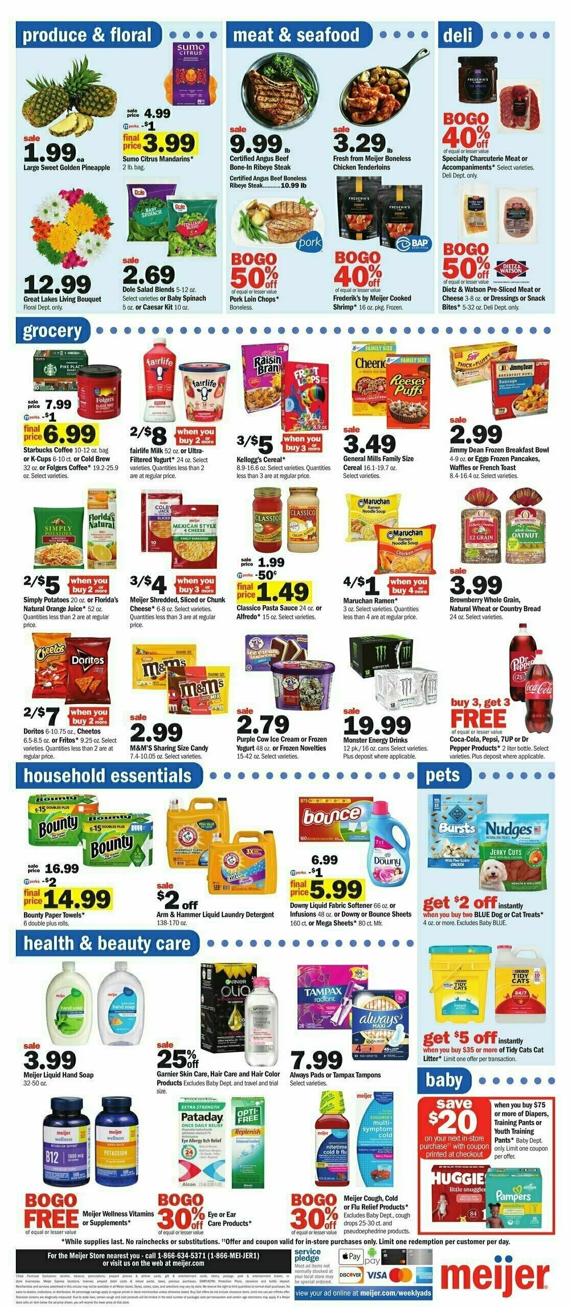 Meijer Weekly Ad from January 14