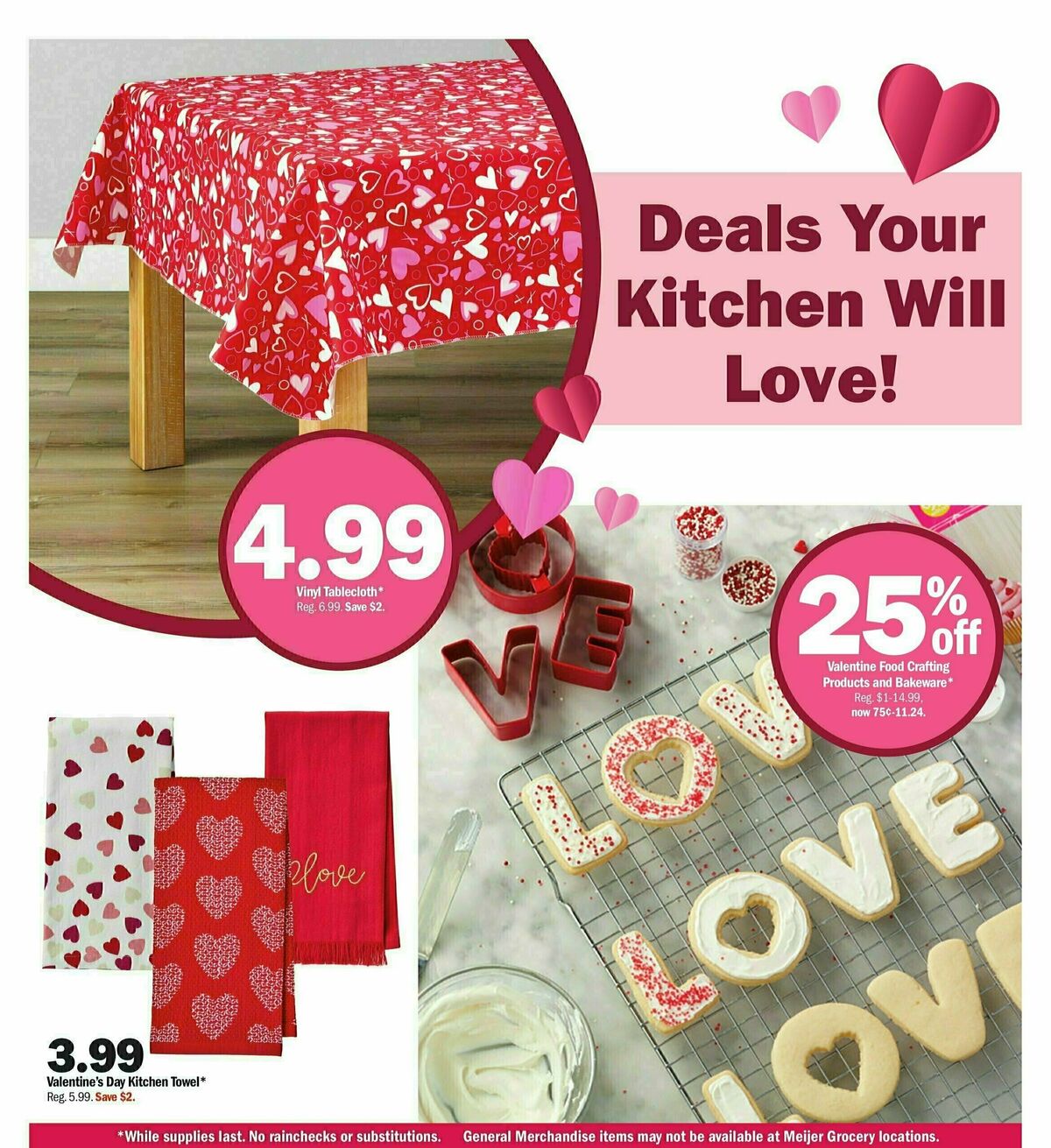 Meijer Valentine's Day Weekly Ad from February 4