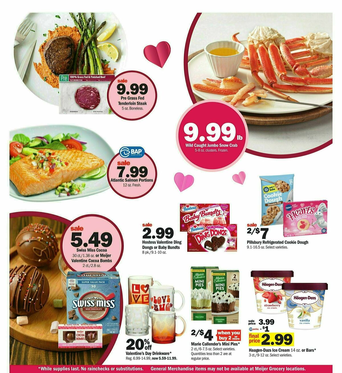 Meijer Valentine's Day Weekly Ad from February 4