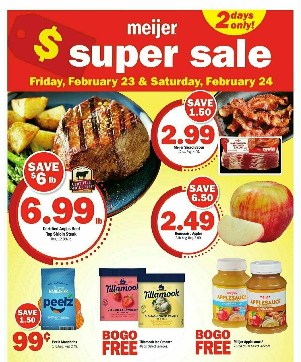 Meijer Weekly Ad from February 23