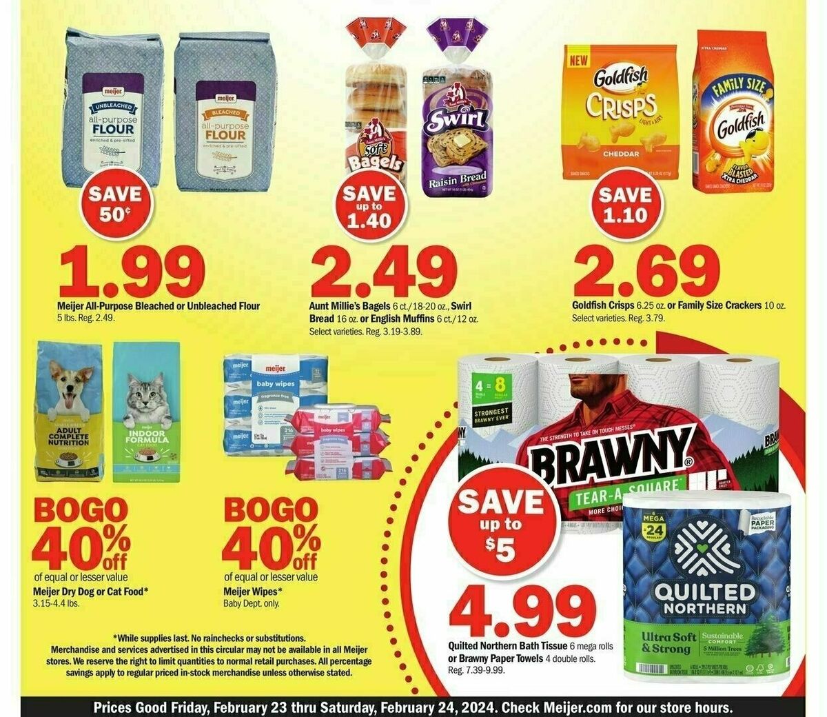 Meijer Weekly Ad from February 23