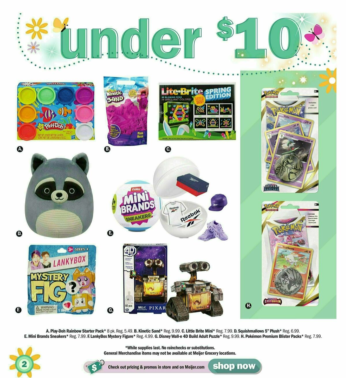 Meijer Easter Toy Guide Weekly Ad from March 17