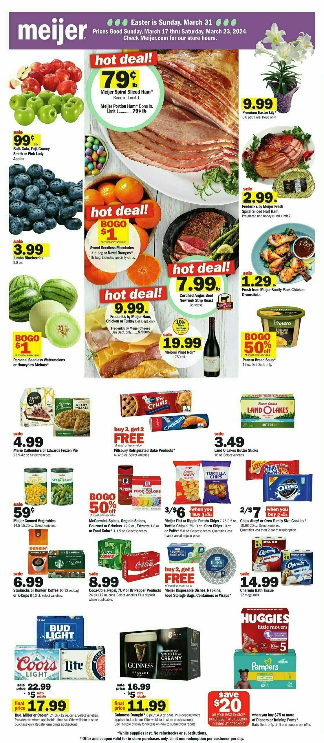 Meijer Weekly Ad from March 17