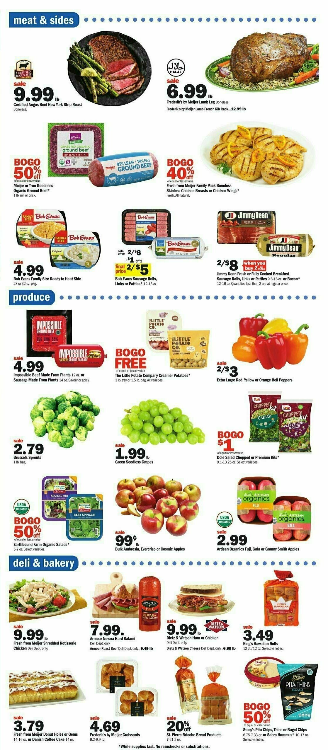 Meijer Weekly Ad from March 24