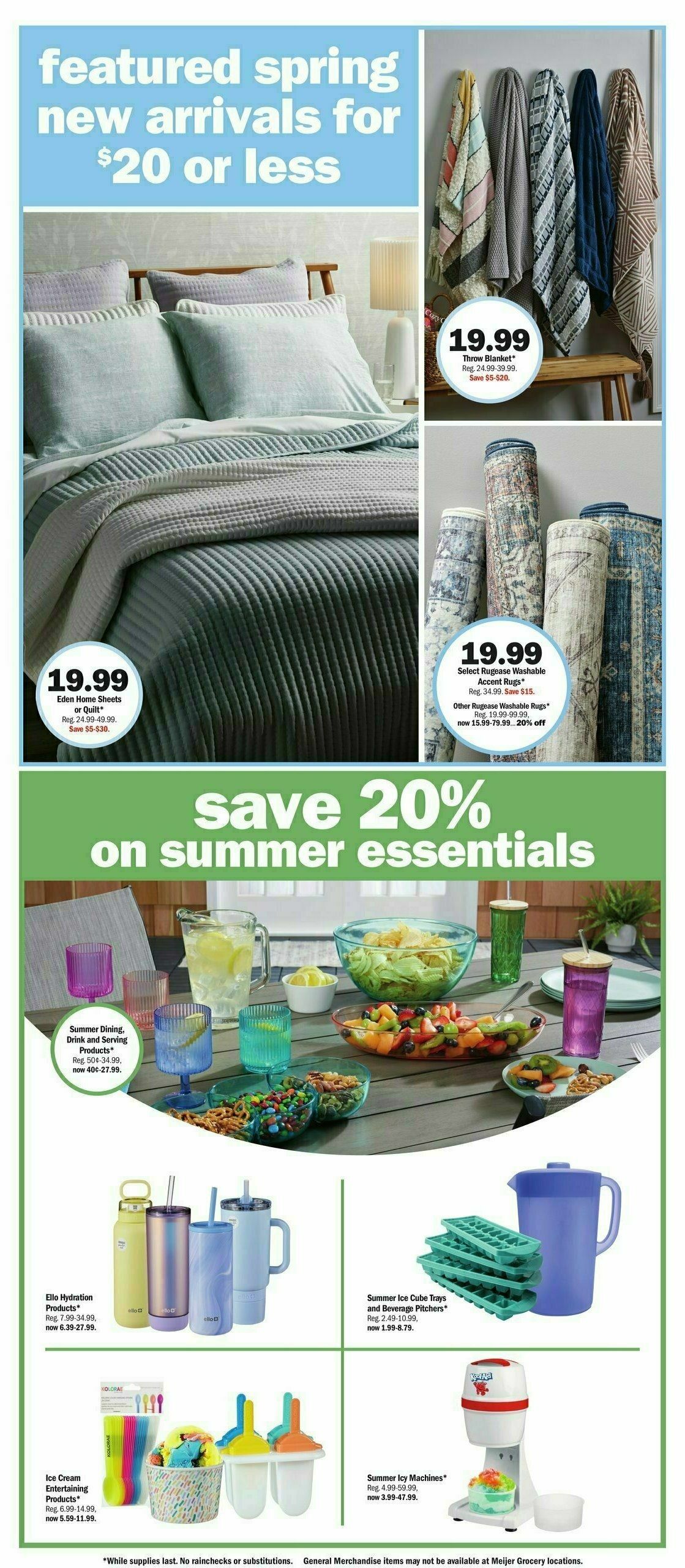 Meijer Weekly Ad from March 31