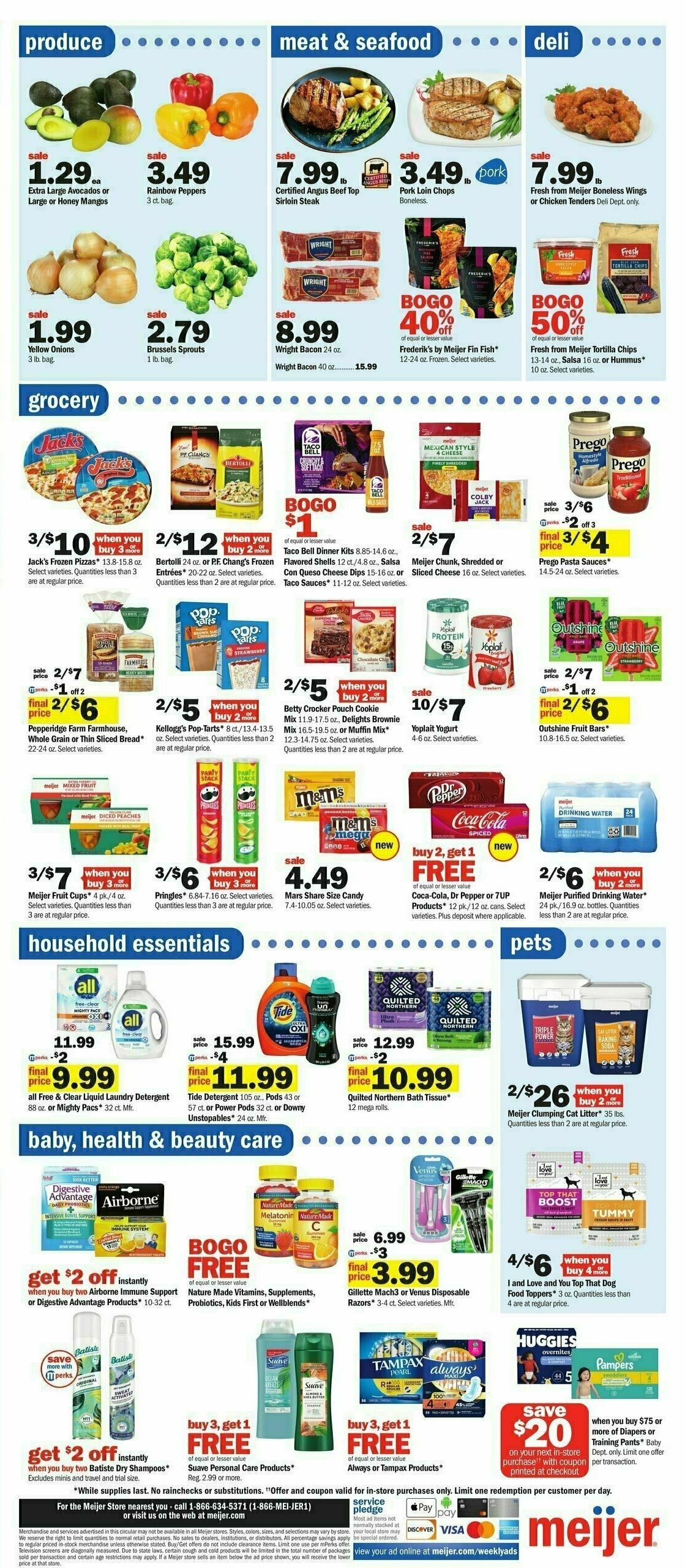 Meijer Weekly Ad from March 31