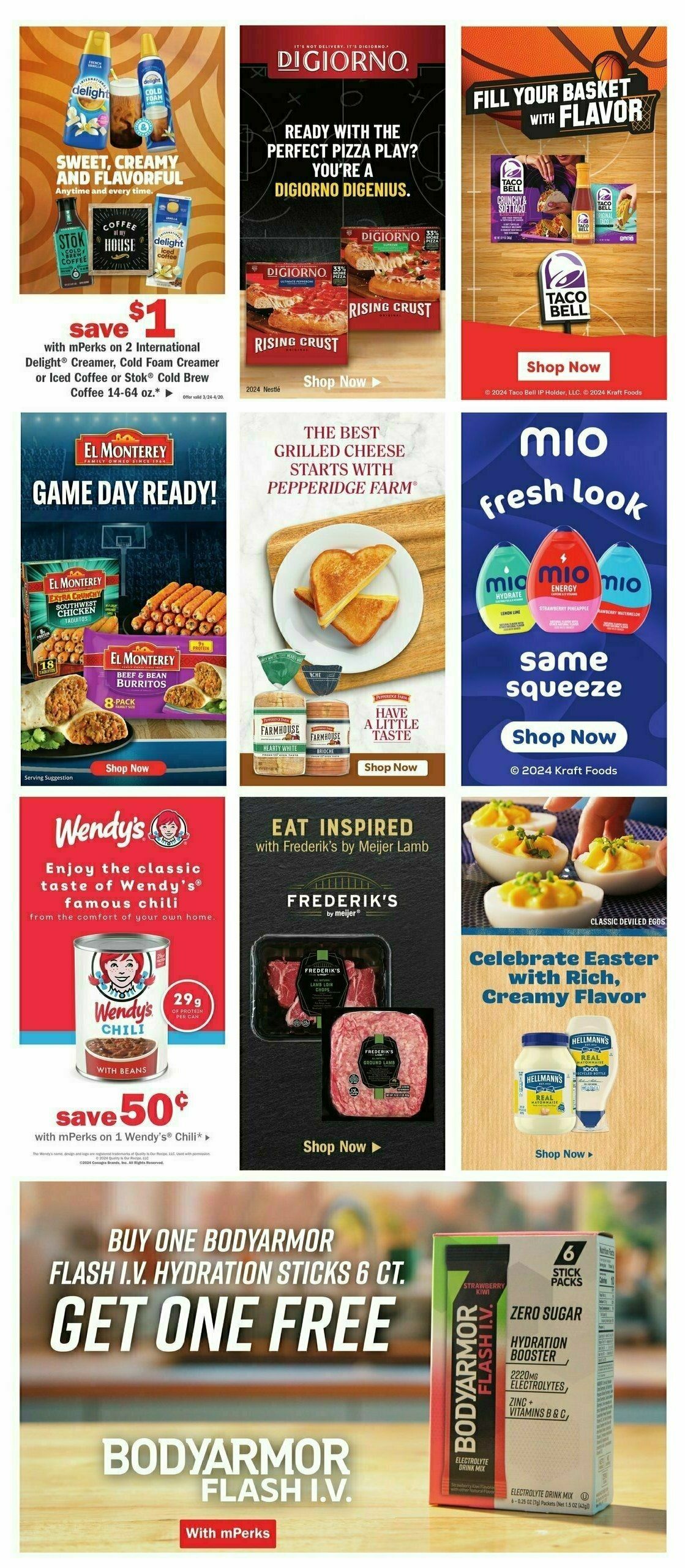 Meijer Weekly Ad from March 31