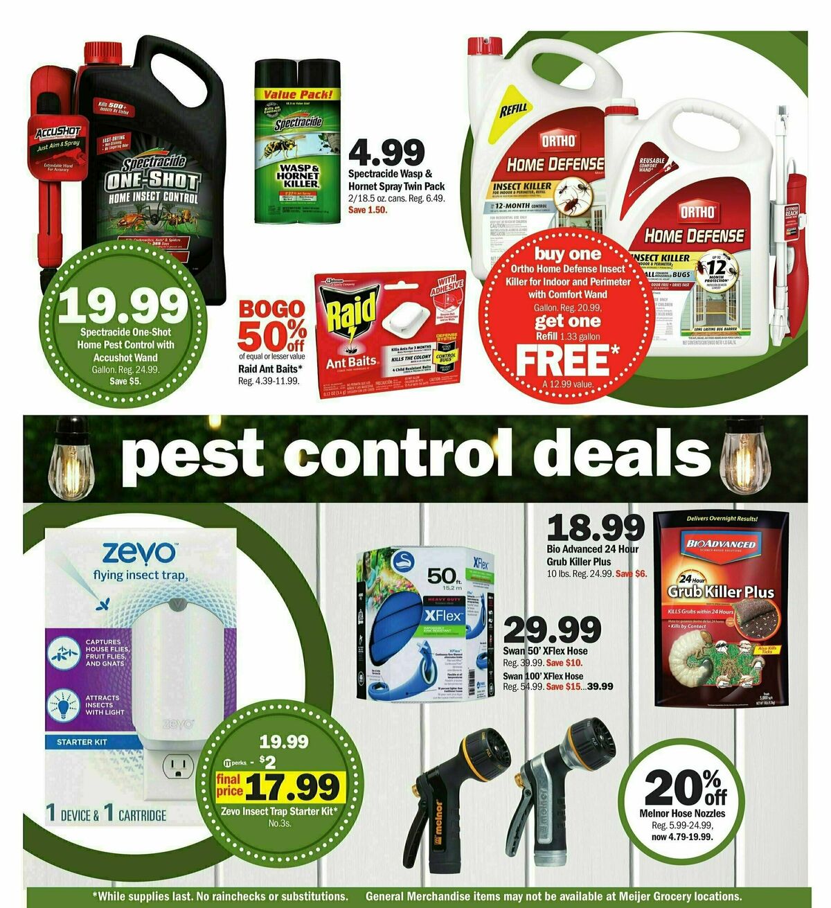 Meijer Save Green Sale Weekly Ad from March 31