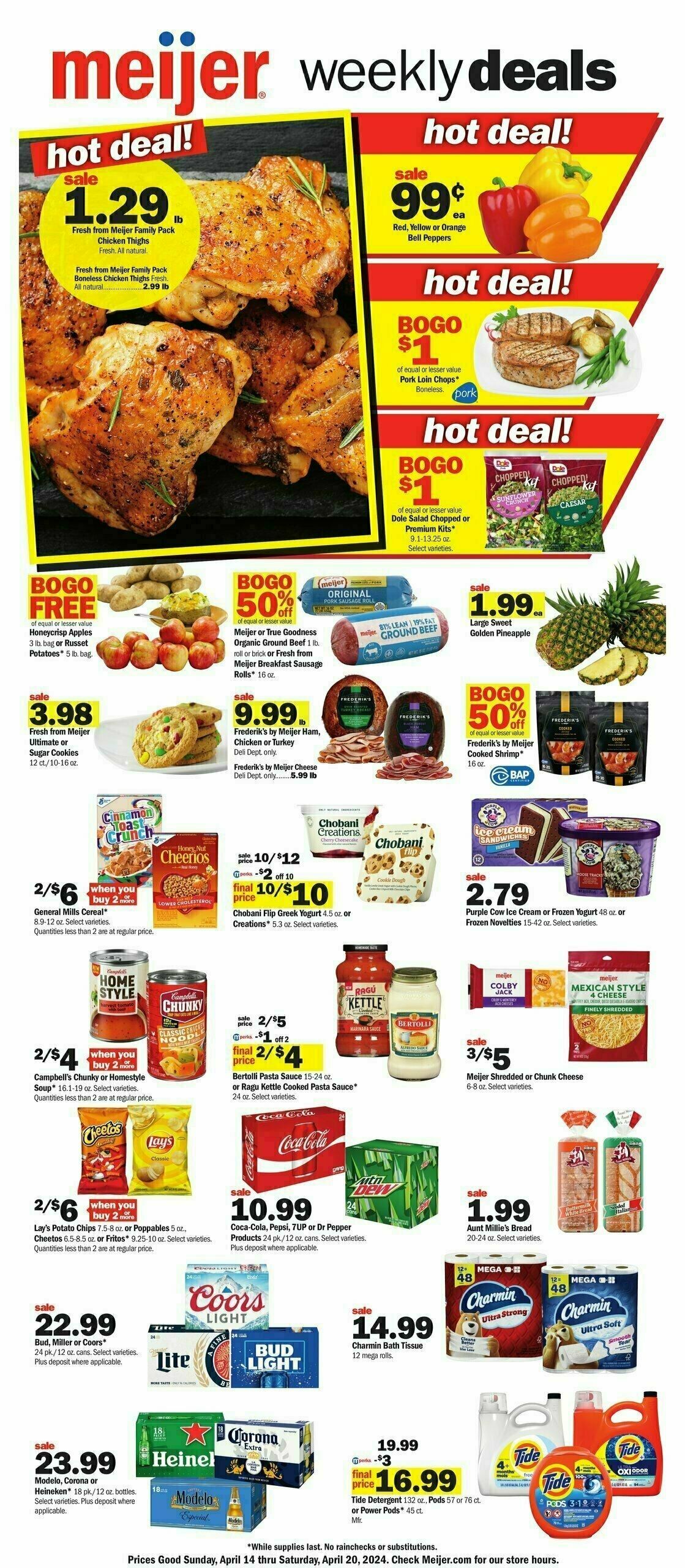 Meijer Weekly Ad from April 14