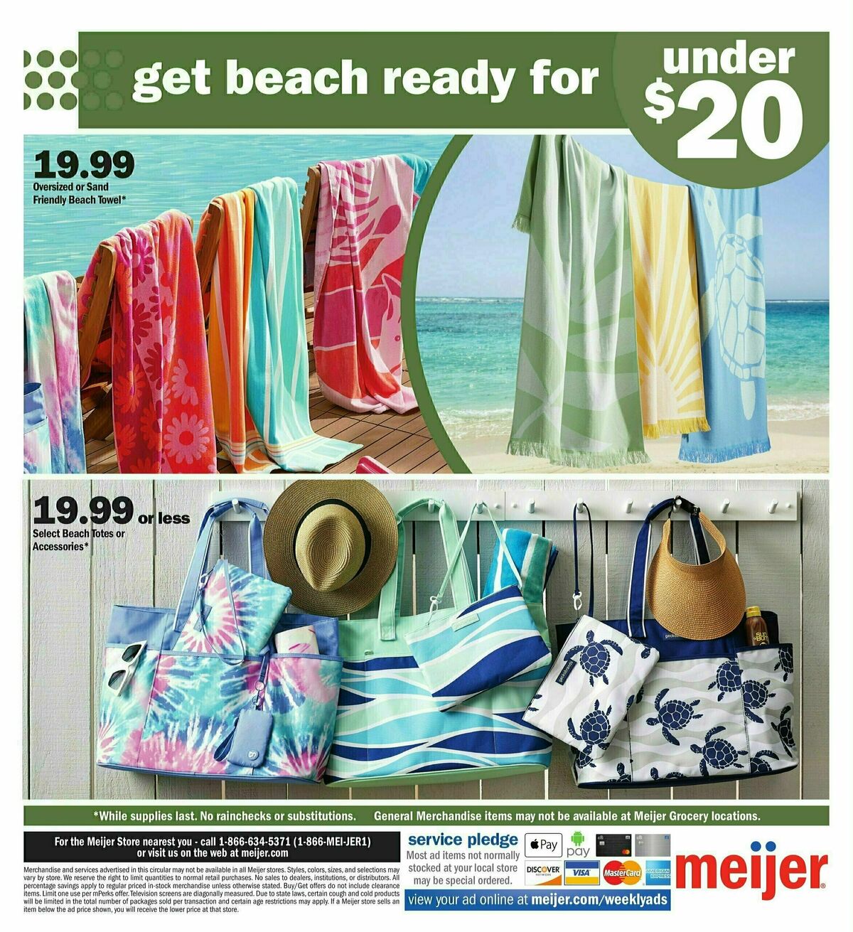 Meijer Get Outside Weekly Ad from April 21