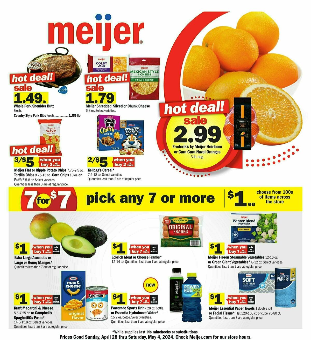 Meijer Weekly Ad from April 28