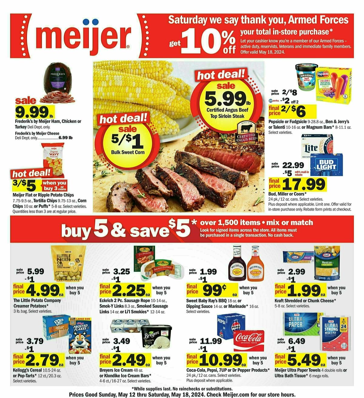 Meijer Weekly Ad from May 12