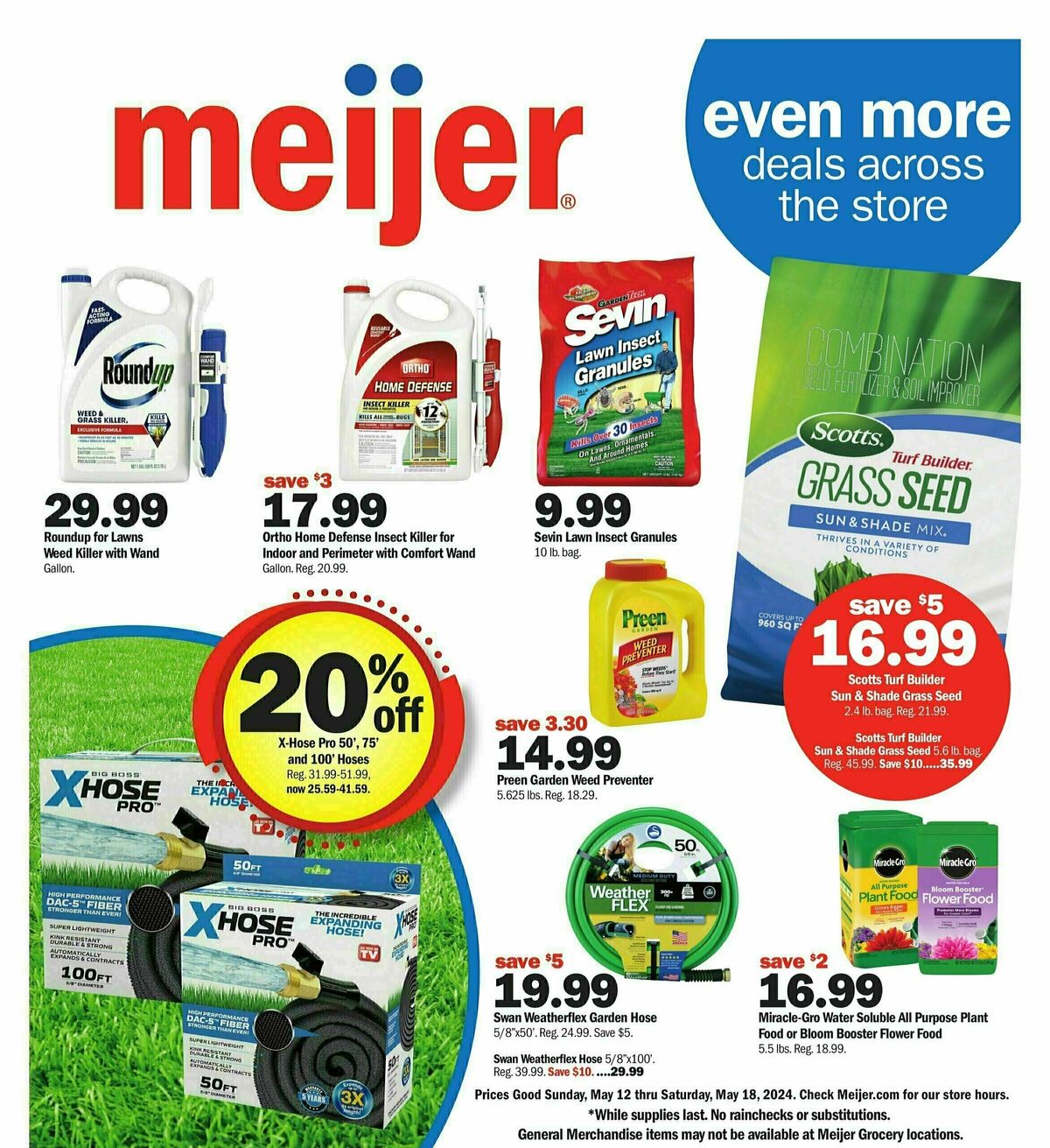 Meijer Even More Weekly Ad from May 12