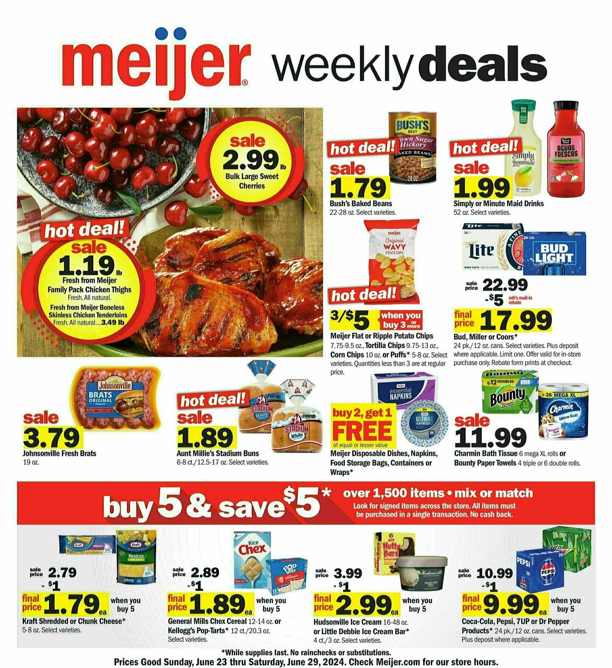 Meijer Weekly Ad from June 23