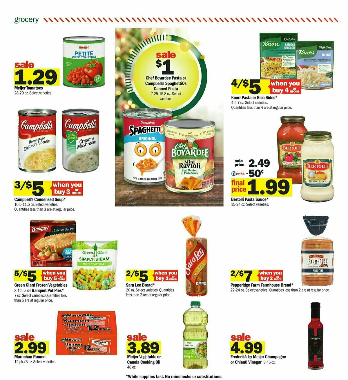 Meijer Weekly Ad from December 1