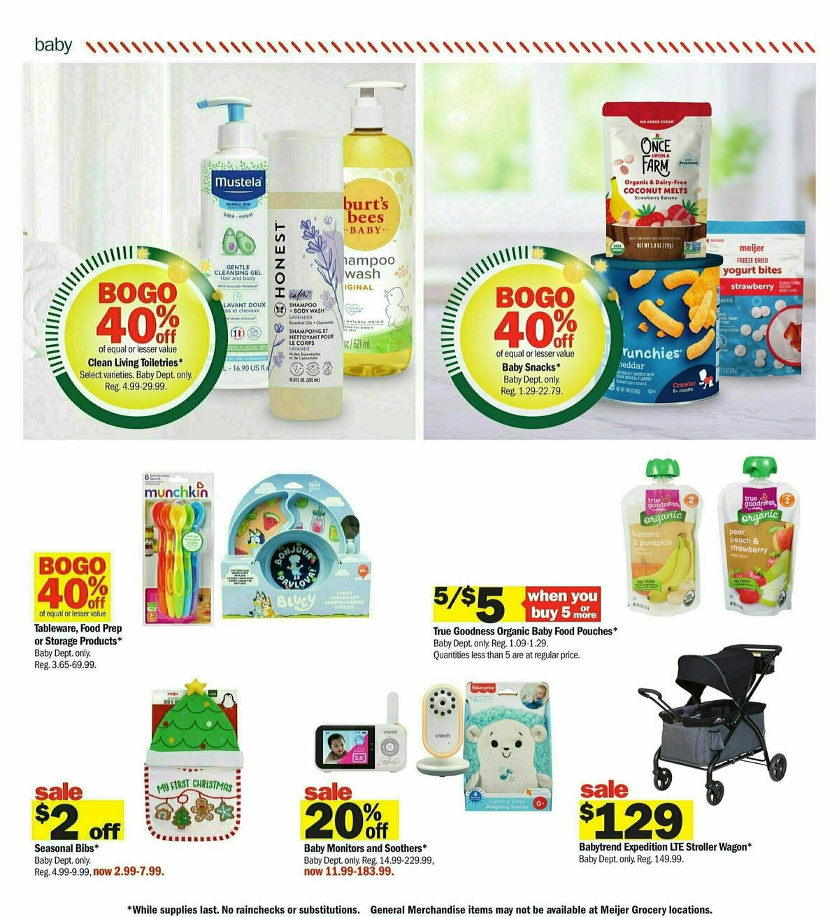 Meijer Weekly Ad from December 1