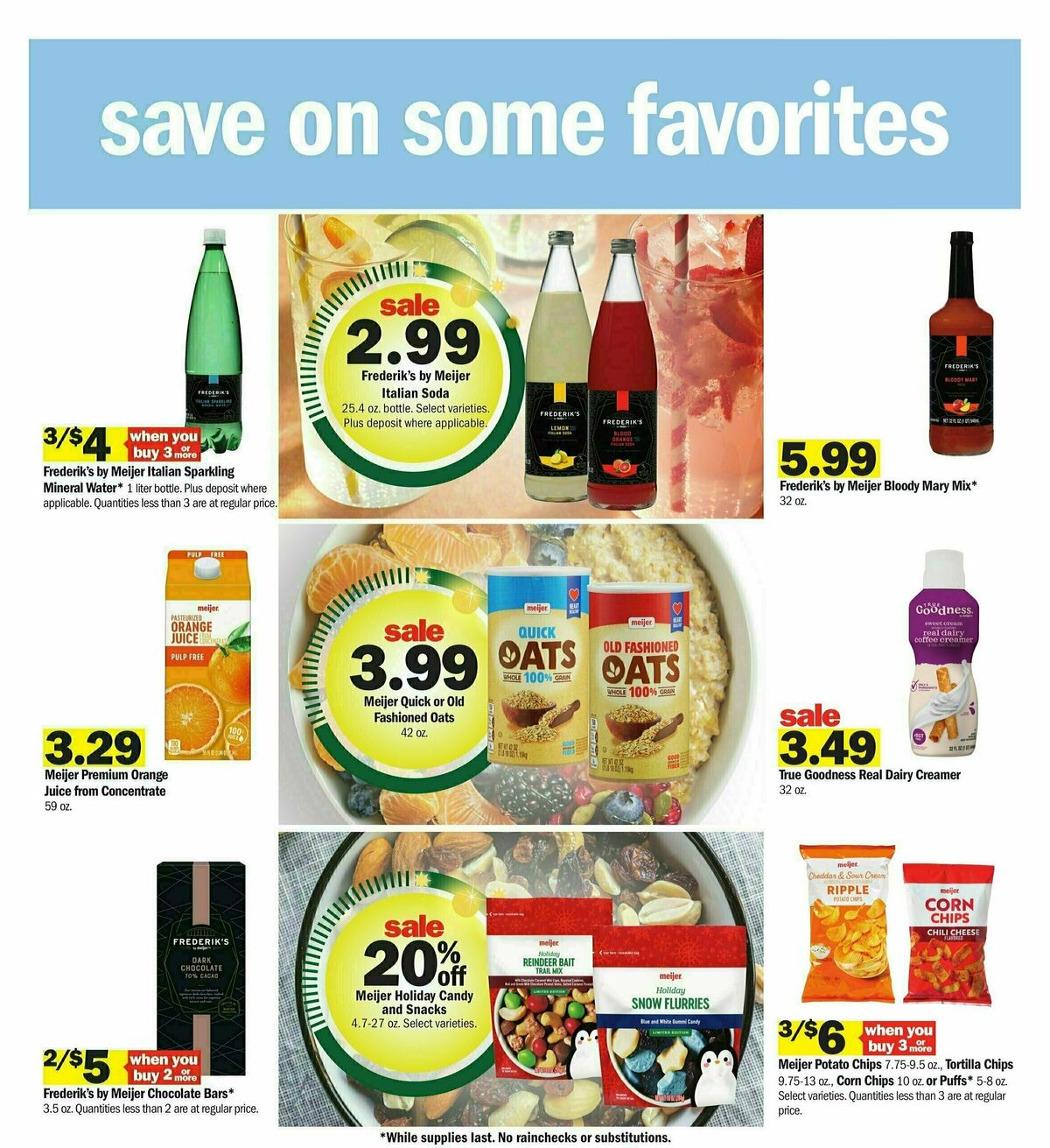 Meijer Weekly Ad from December 8