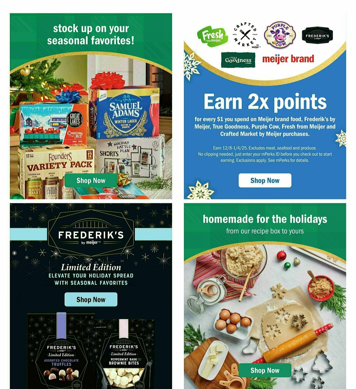 Meijer Weekly Ad from December 8