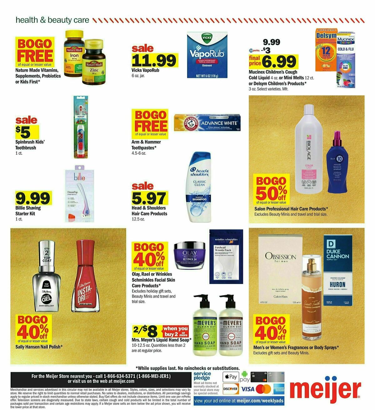 Meijer Weekly Ad from December 8