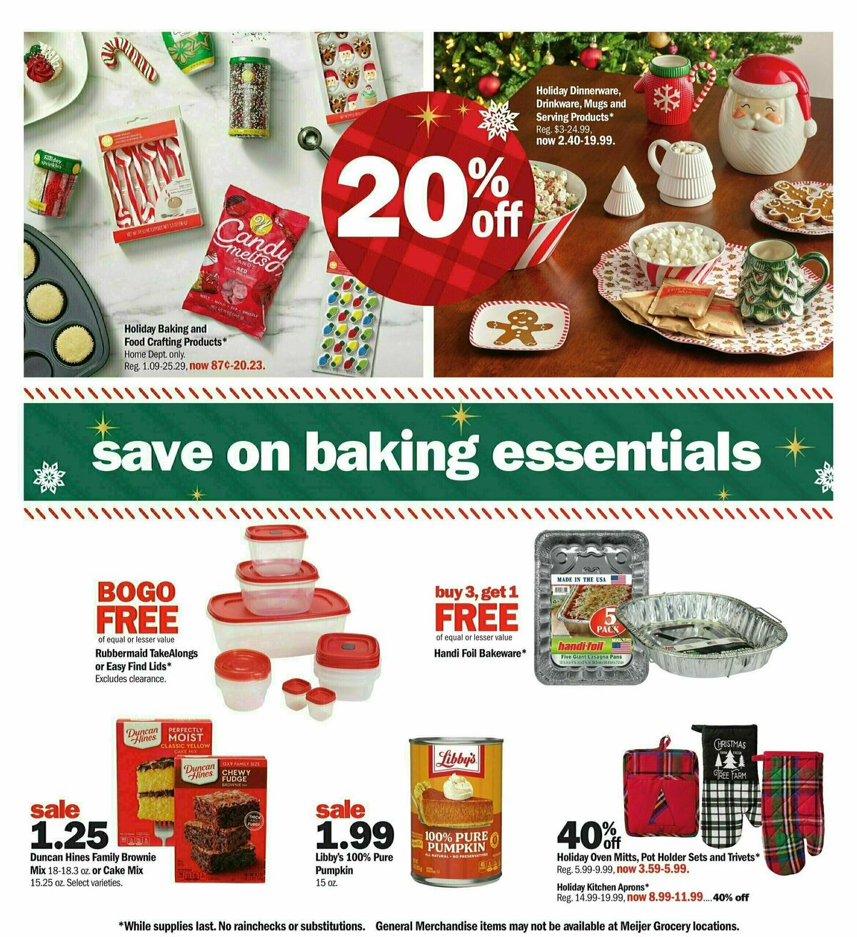 Meijer Festive savings Weekly Ad from December 8