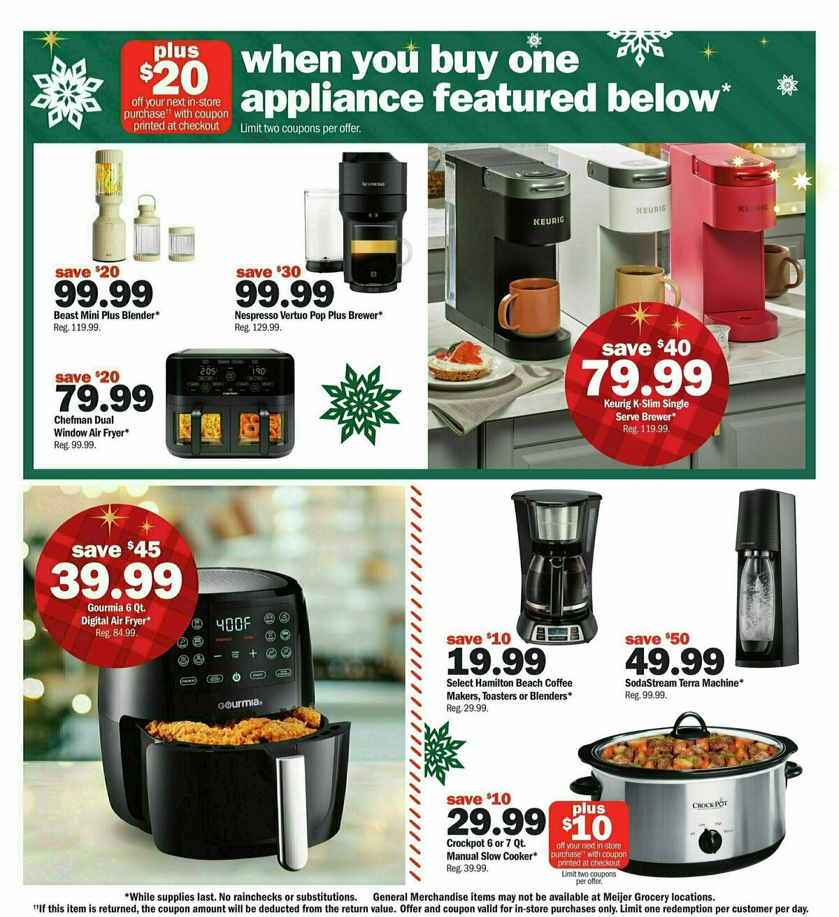 Meijer Festive savings Weekly Ad from December 8