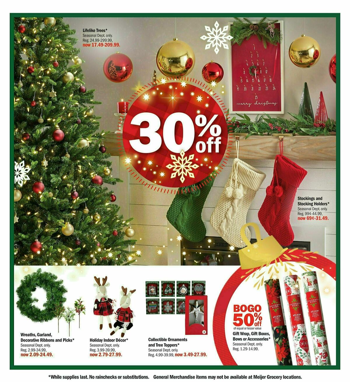 Meijer Festive savings Weekly Ad from December 8