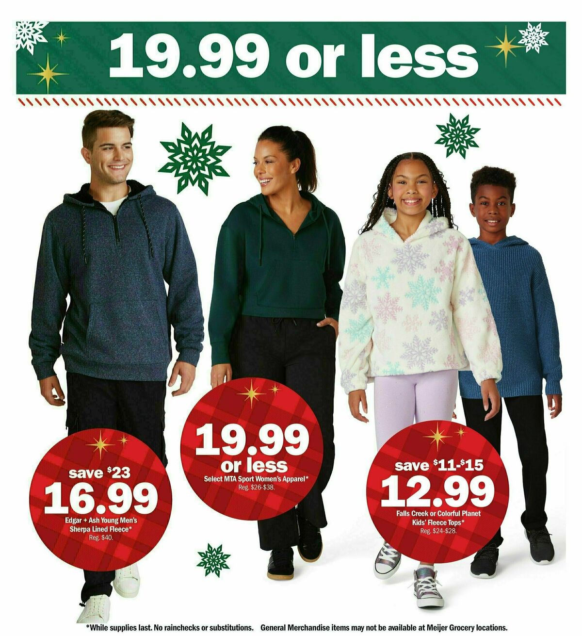 Meijer Festive savings Weekly Ad from December 8