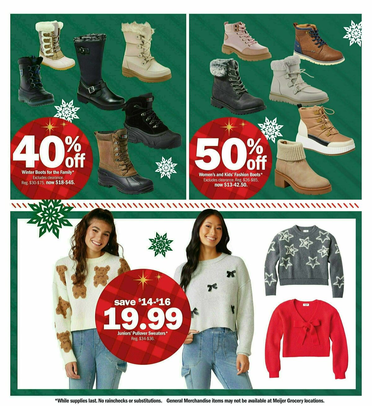 Meijer Festive savings Weekly Ad from December 8
