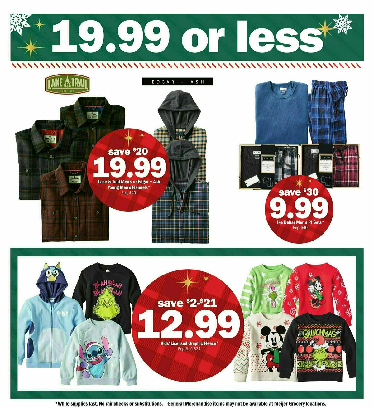 Meijer Festive savings Weekly Ad from December 8