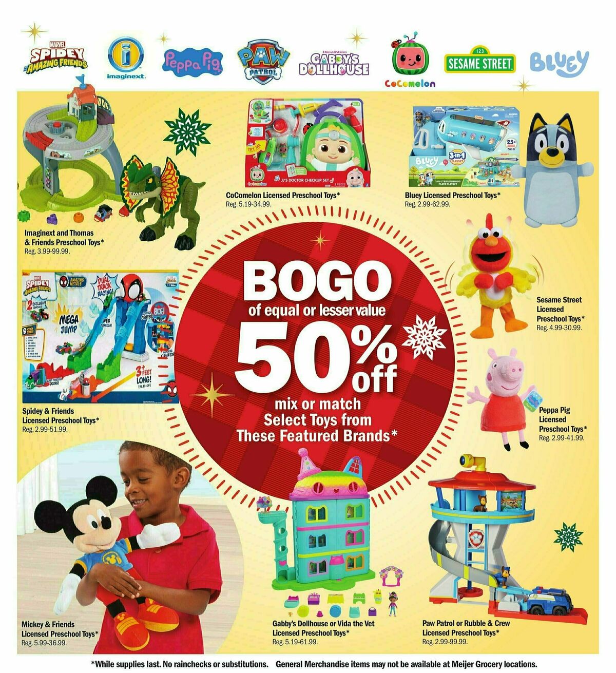 Meijer Festive savings Weekly Ad from December 8