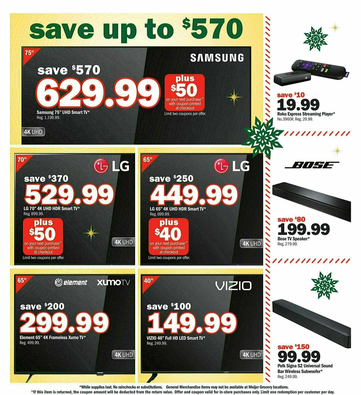 Meijer Festive savings Weekly Ad from December 8