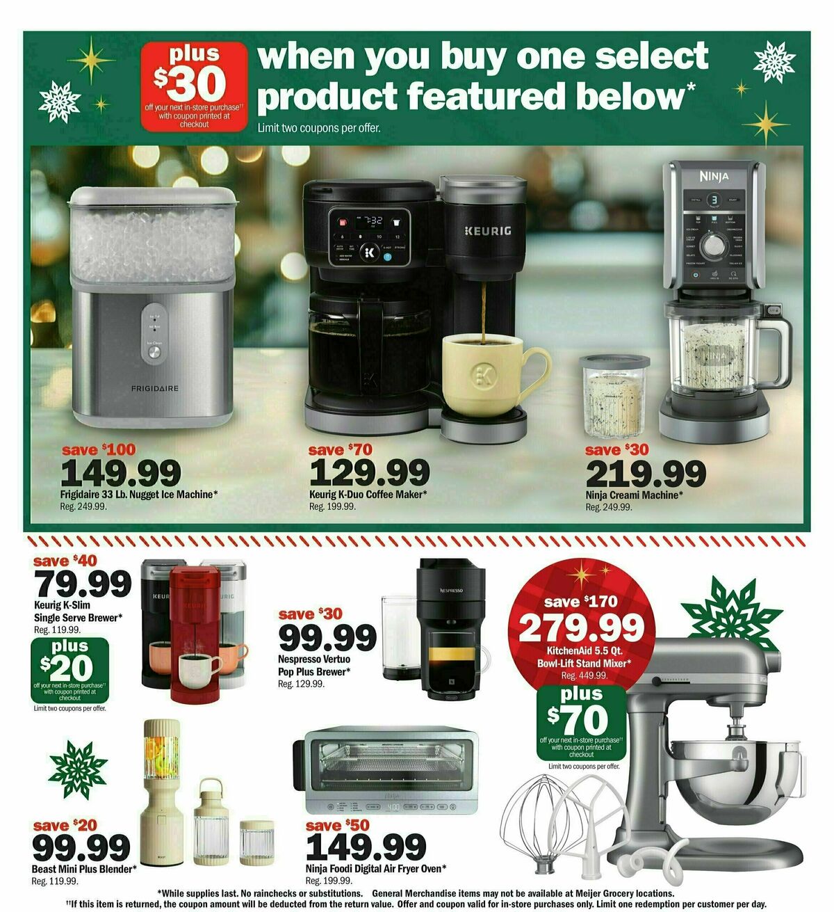 Meijer Holiday Savings Weekly Ad from December 15
