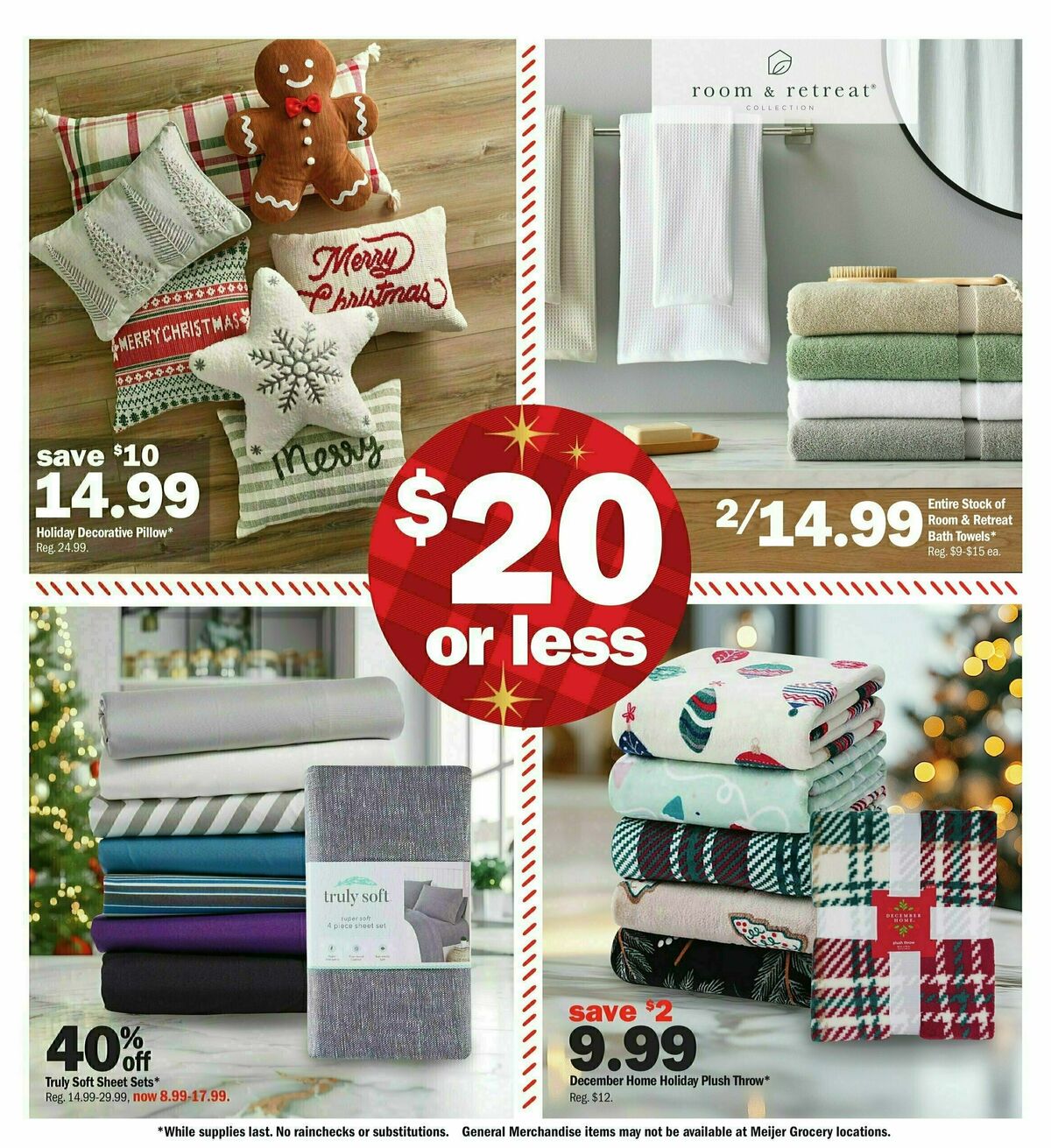 Meijer Holiday Savings Weekly Ad from December 15