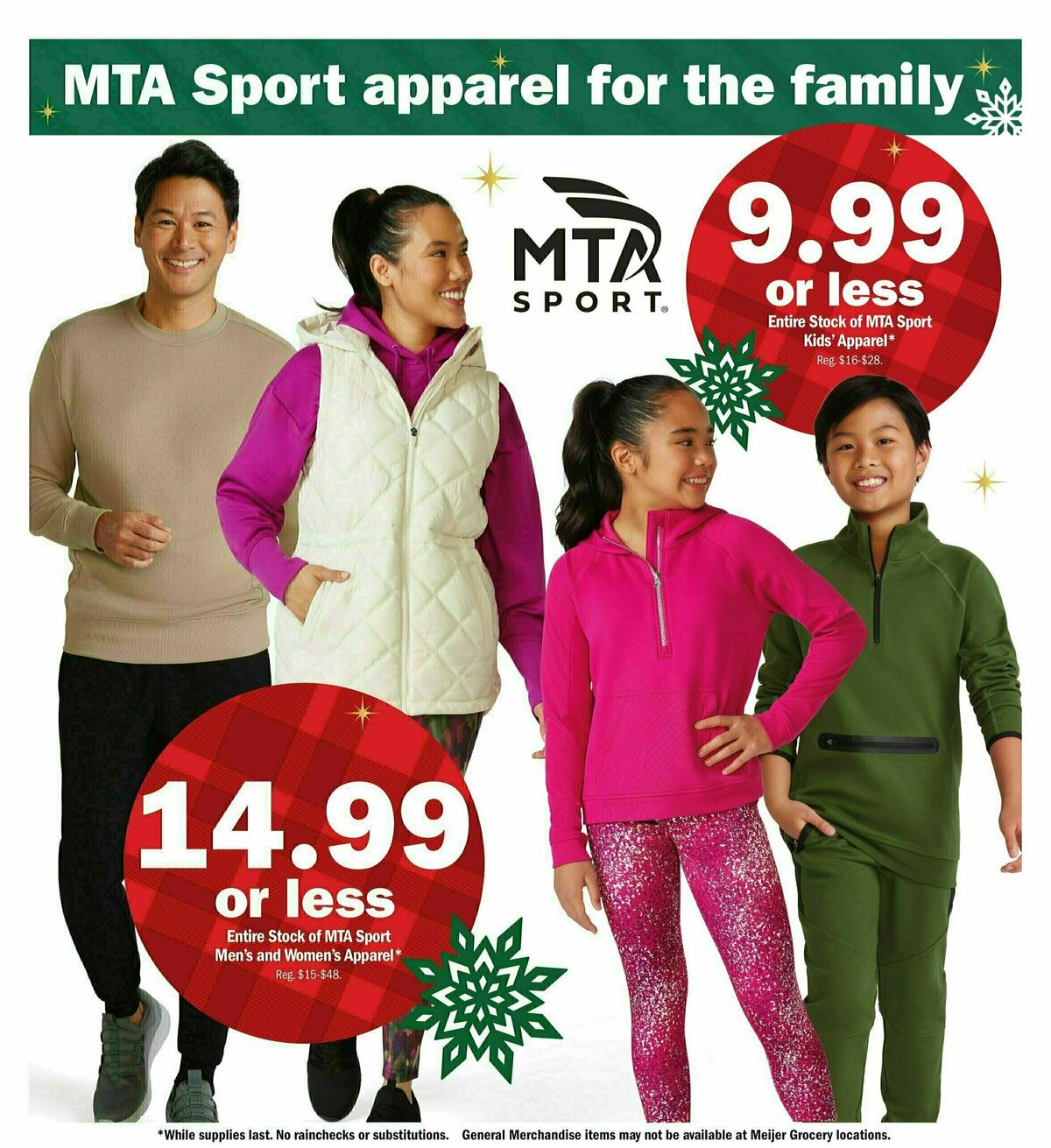 Meijer Holiday Savings Weekly Ad from December 15