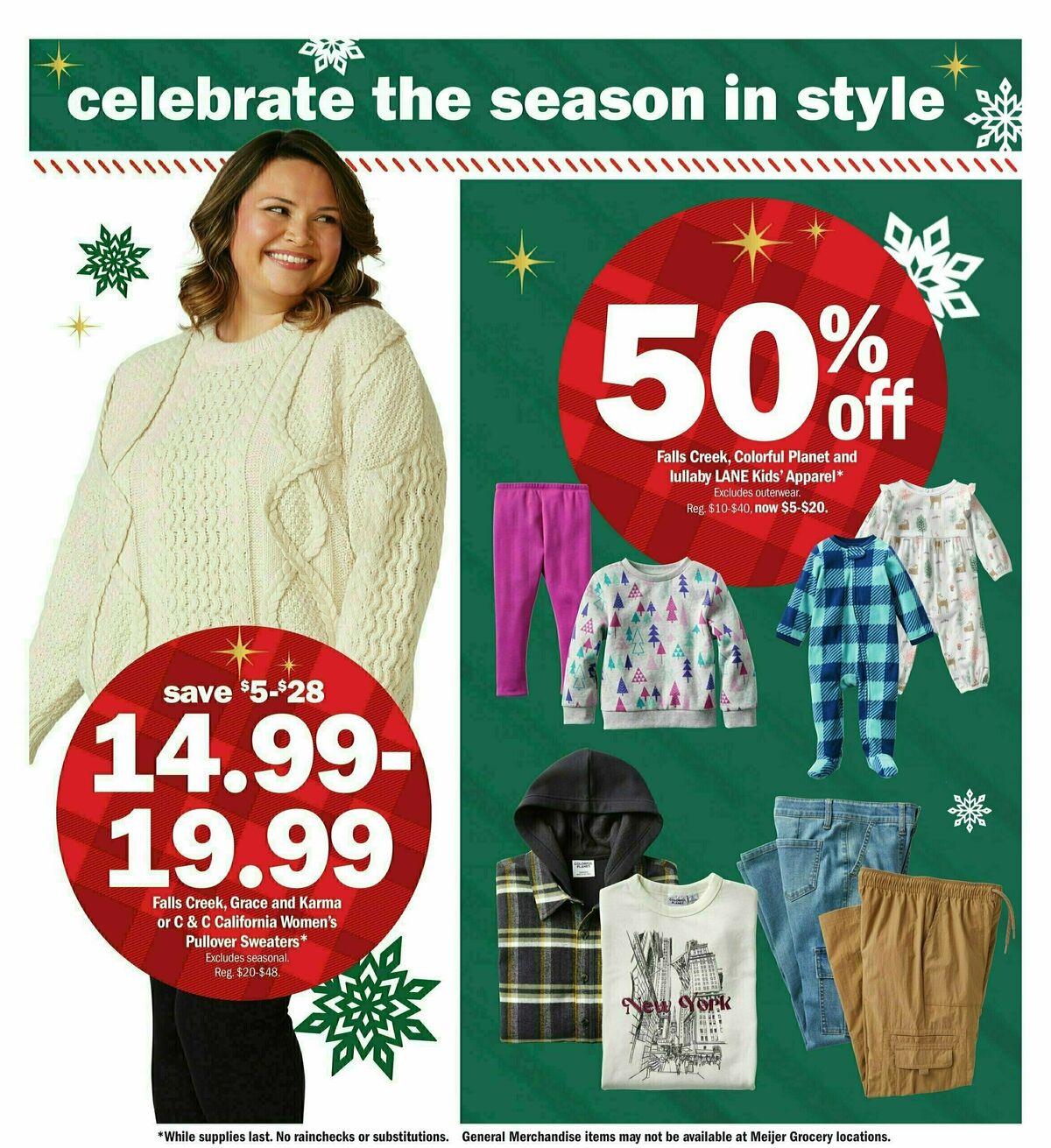 Meijer Holiday Savings Weekly Ad from December 15