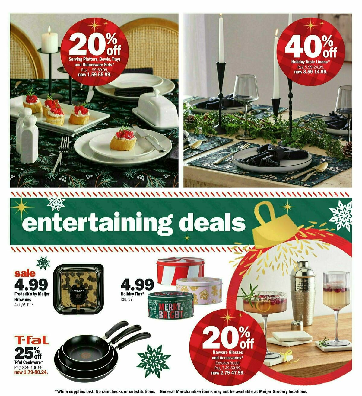 Meijer Holiday Savings Weekly Ad from December 15