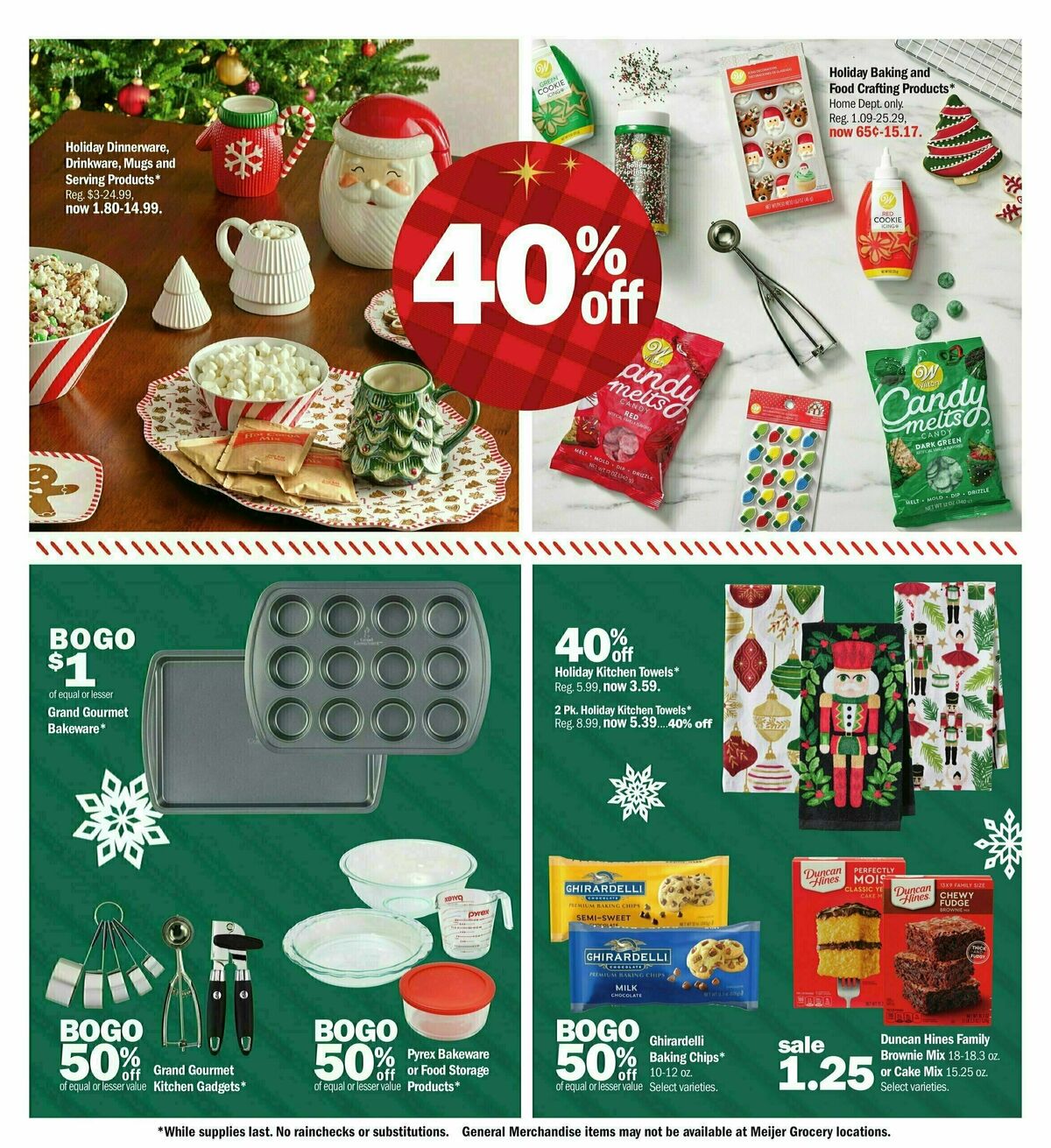 Meijer Holiday Savings Weekly Ad from December 15