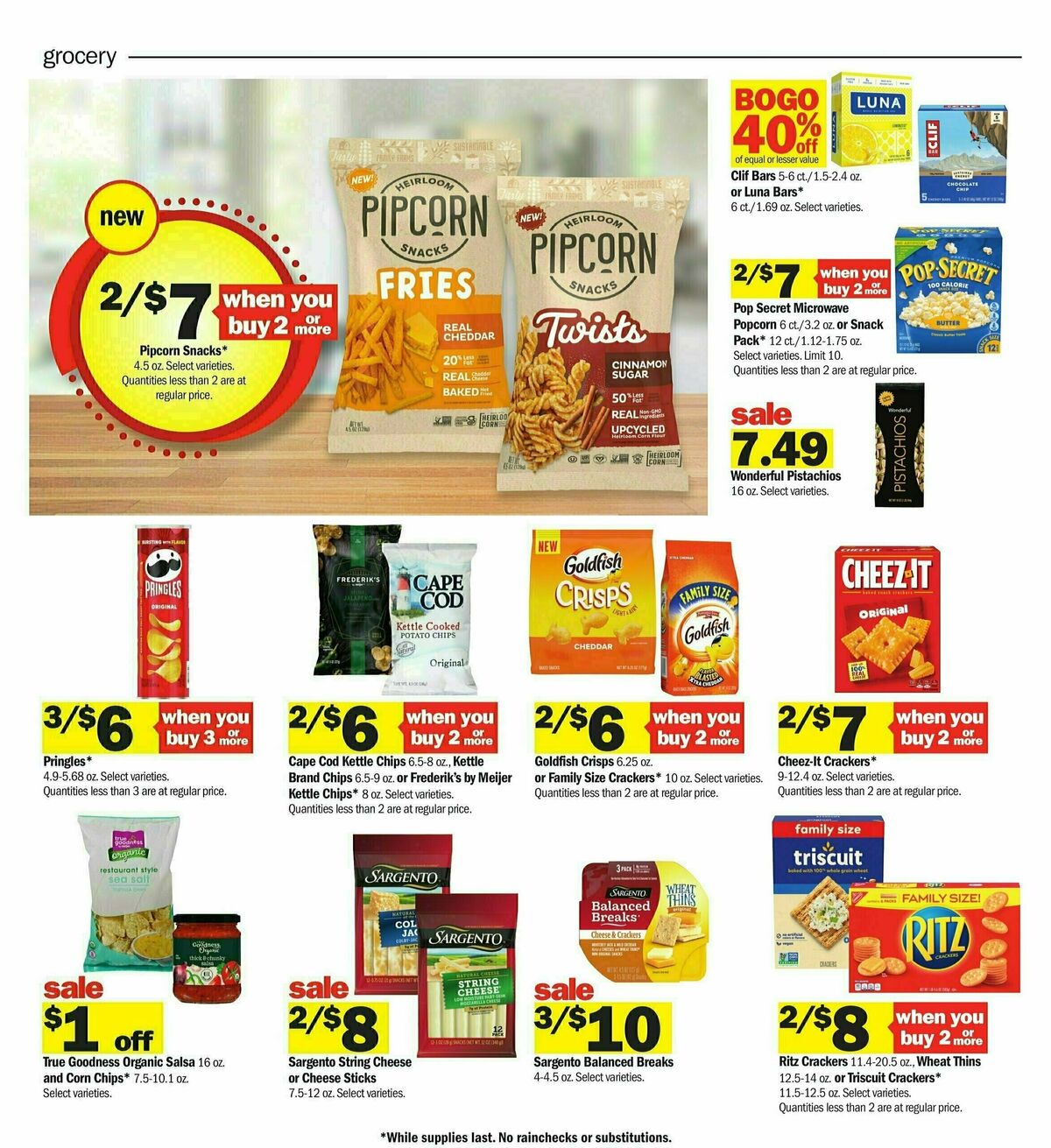 Meijer Weekly Ad from January 5