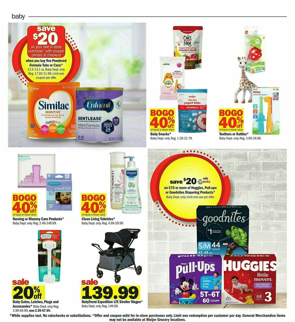 Meijer Weekly Ad from January 5