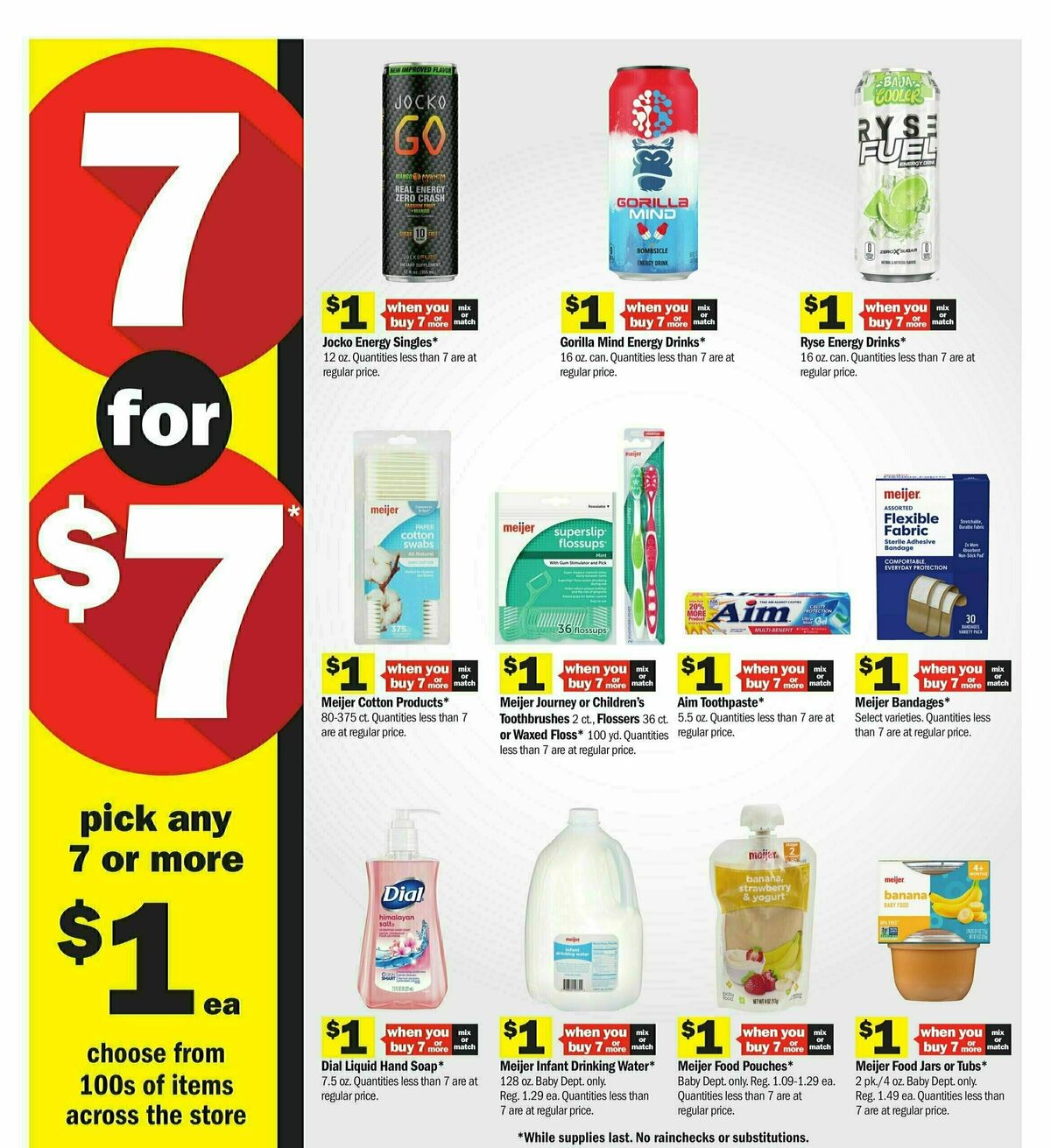 Meijer Weekly Ad from January 12