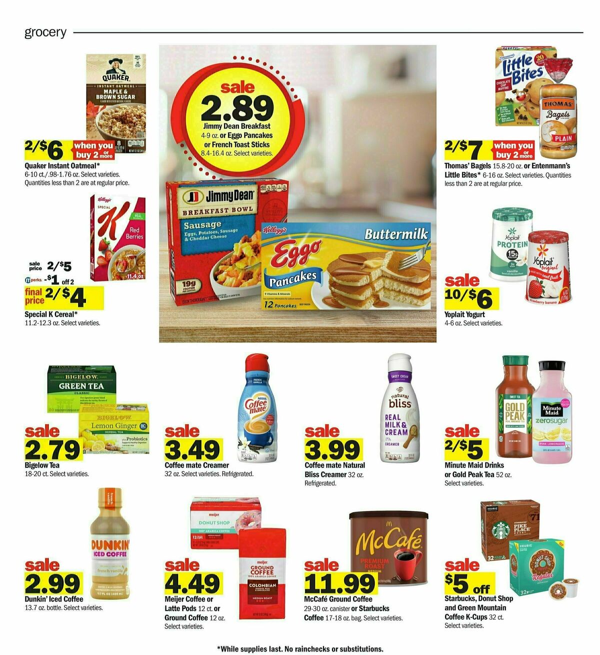 Meijer Weekly Ad from January 12