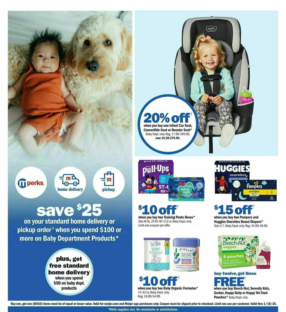 Meijer Weekly Ad from January 12