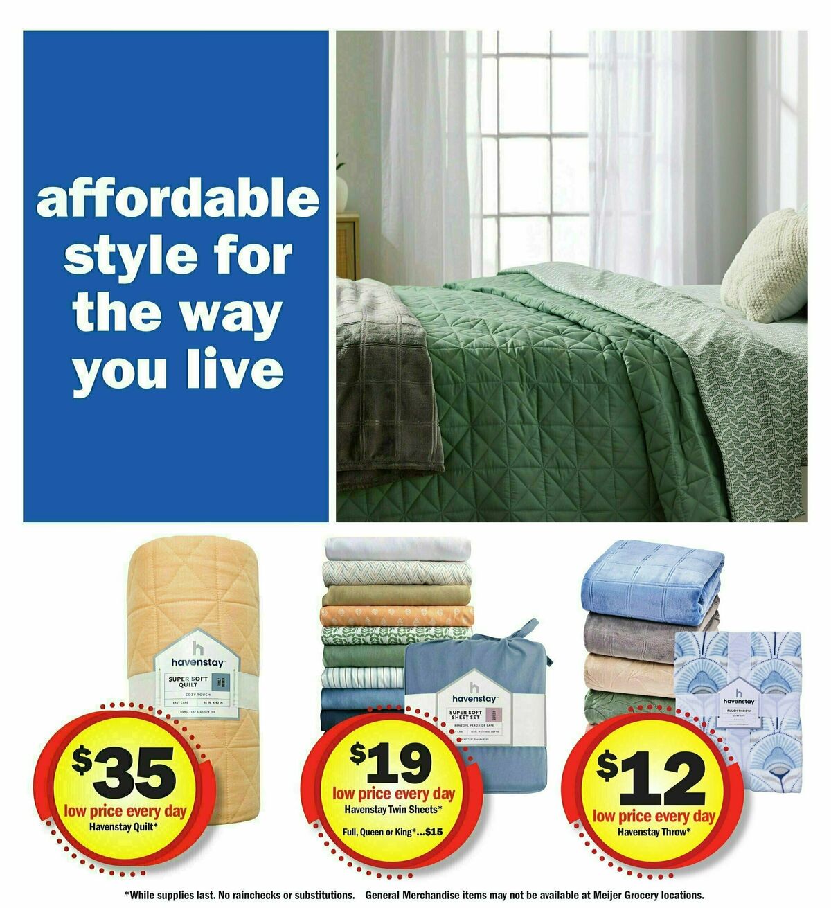 Meijer More deals across the store Weekly Ad from January 12