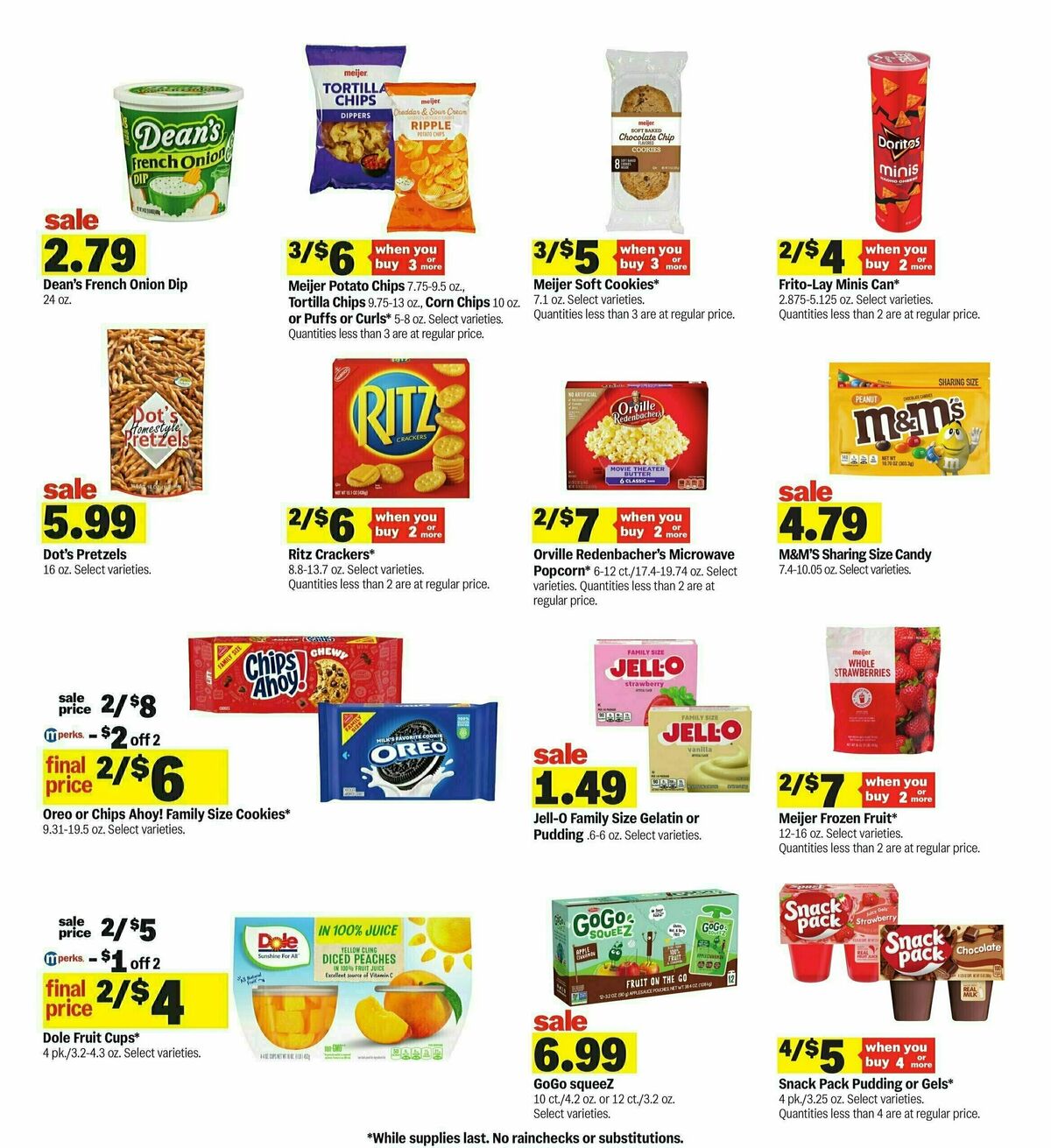 Meijer Weekly Ad from January 19