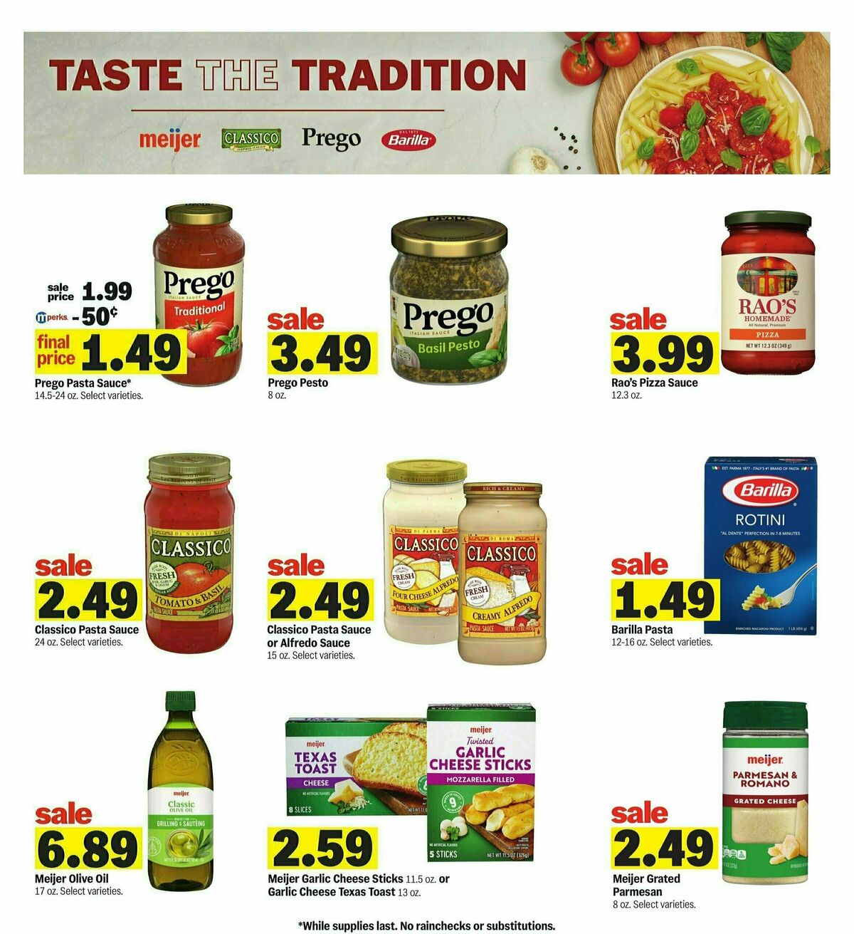 Meijer Weekly Ad from January 19