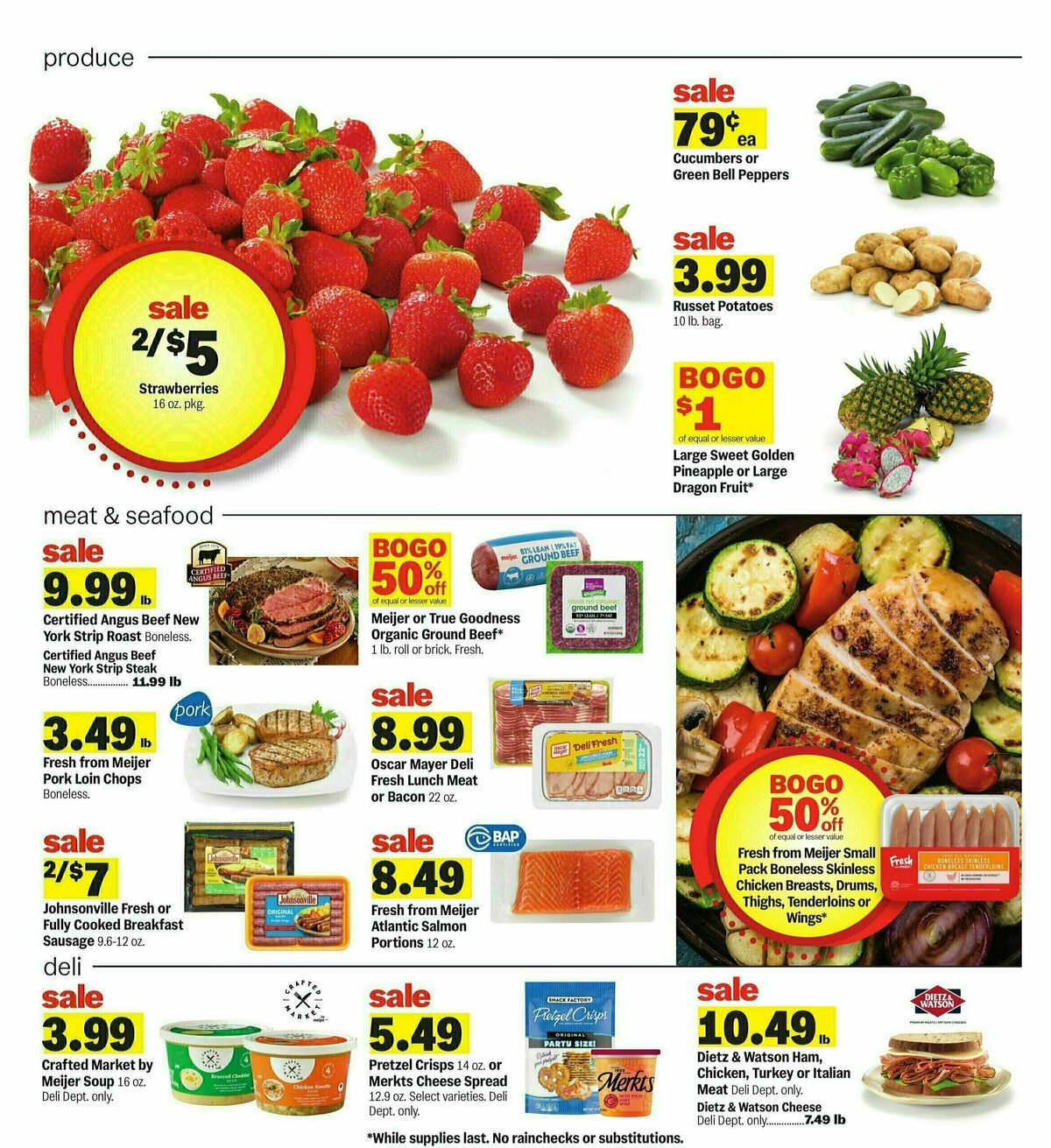 Meijer Weekly Ad from January 19