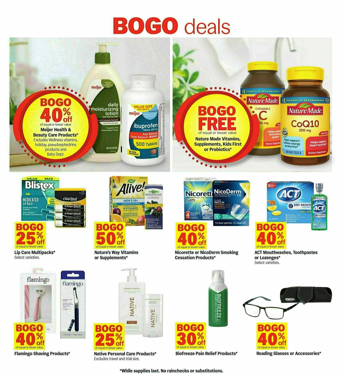 Meijer Weekly Ad from January 19
