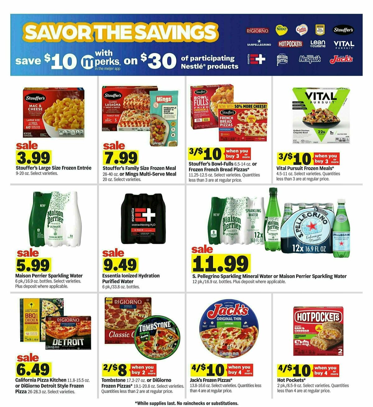 Meijer Weekly Ad from January 19