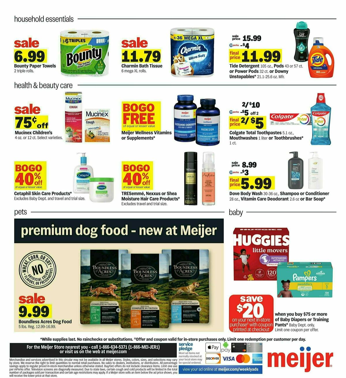 Meijer Weekly Ad from January 19
