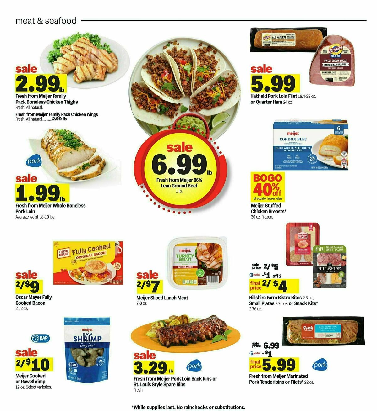 Meijer Weekly Ad from January 19